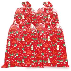 Large Festive Red Christmas Gift Bags
FOUR PACK
72”x60”
New in Sealed Packaging